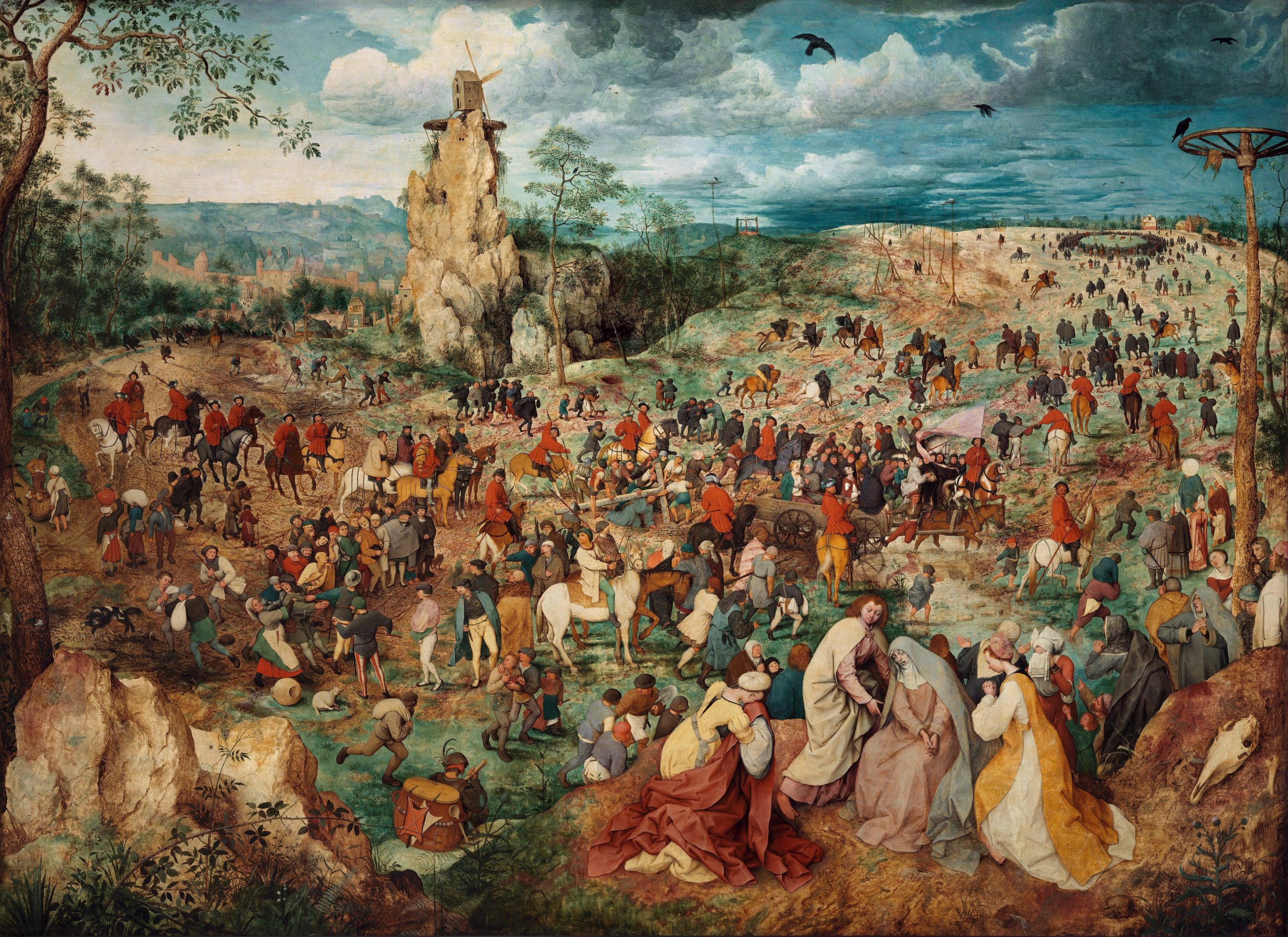 Pieter Bruegel the Elder
The Procession to Calvary, 1564
Kunsthistorisches Museum, Vienna
