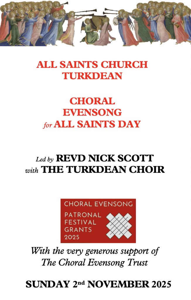 Patronal Evensong for All Saints Day at All Saints Church, Turkdean - 2nd November 2025