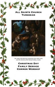 Christmas Day Morning Service for all the family at All Saints Church, Turkdean on 25th December 2025